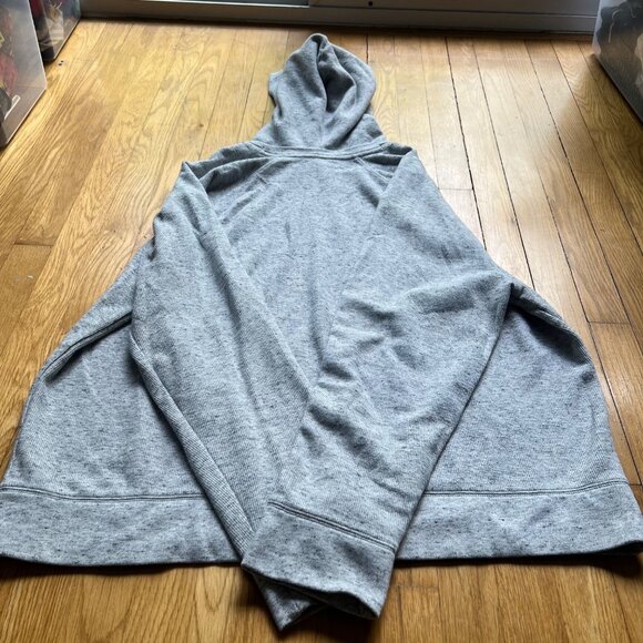 Banana Republic Size XXL Gray Hooded Long Sleeve Pullover Hoodie Sweatshirt - Picture 13 of 13